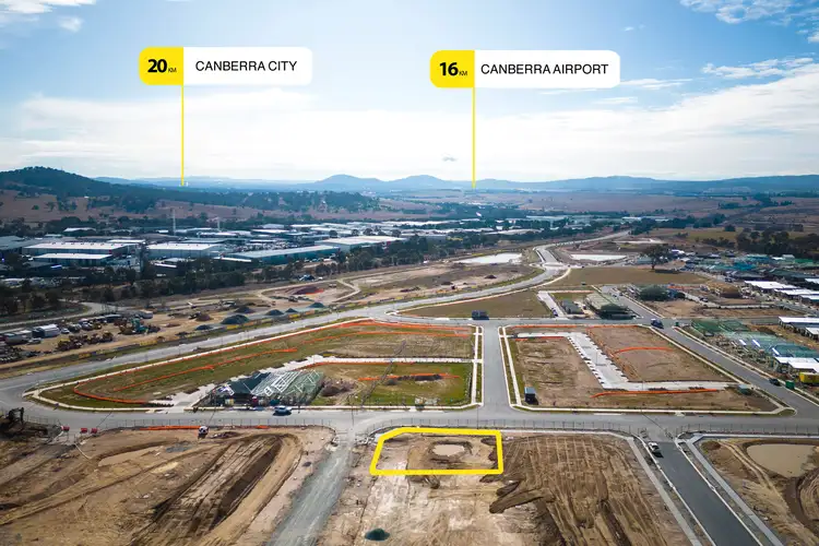 Main view of Homely land listing, Lot 640: 1 Melicope Street, Tralee NSW 2620