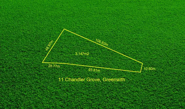 Second view of Homely land listing, 11 Chandler Grove, Greenwith SA 5125