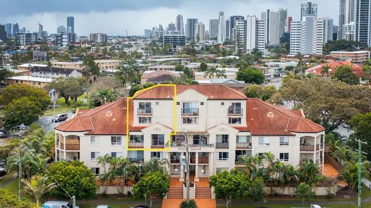 Main view of Homely apartment listing, 25/3 Sunset Boulevard, Surfers Paradise QLD 4217