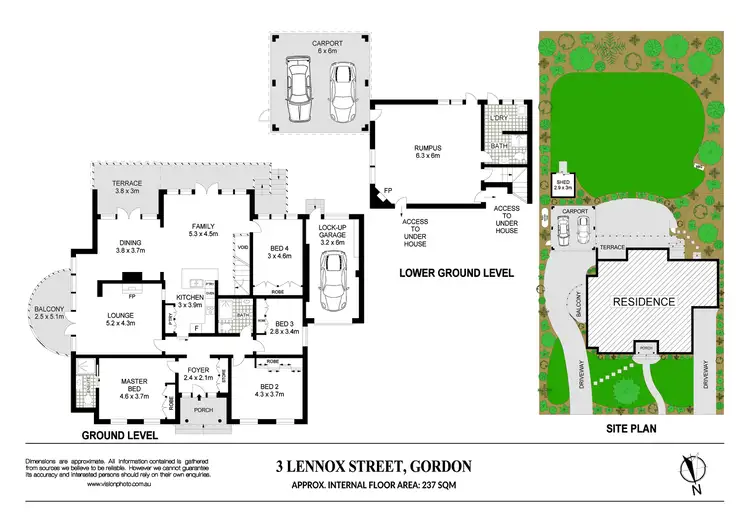 Fifth view of Homely house listing, 3 Lennox Street, Gordon NSW 2072