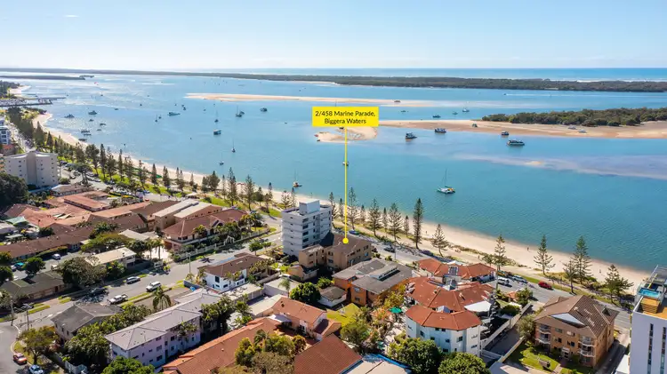 Third view of Homely apartment listing, 2/458 Marine Parade, Biggera Waters QLD 4216