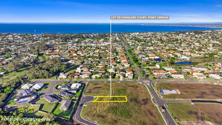 Second view of Homely land listing, LOT 110 Songlark Court, Point Vernon QLD 4655