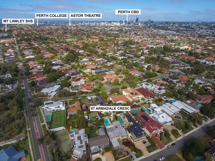 Fifth view of Homely house listing, 87 Armadale Crescent, Coolbinia WA 6050