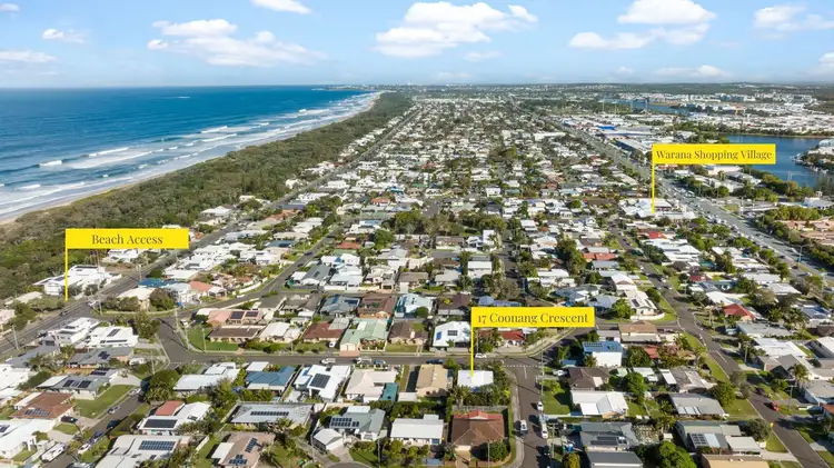 Main view of Homely house listing, 17 Coonang Crescent, Warana QLD 4575