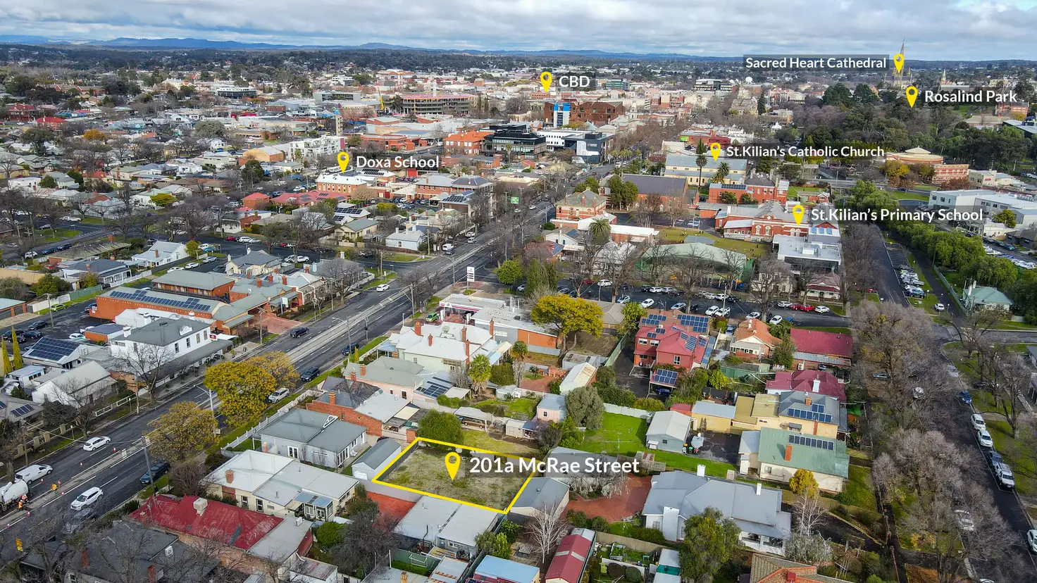 Main view of Homely land listing, 201A McCrae Street, Bendigo VIC 3550