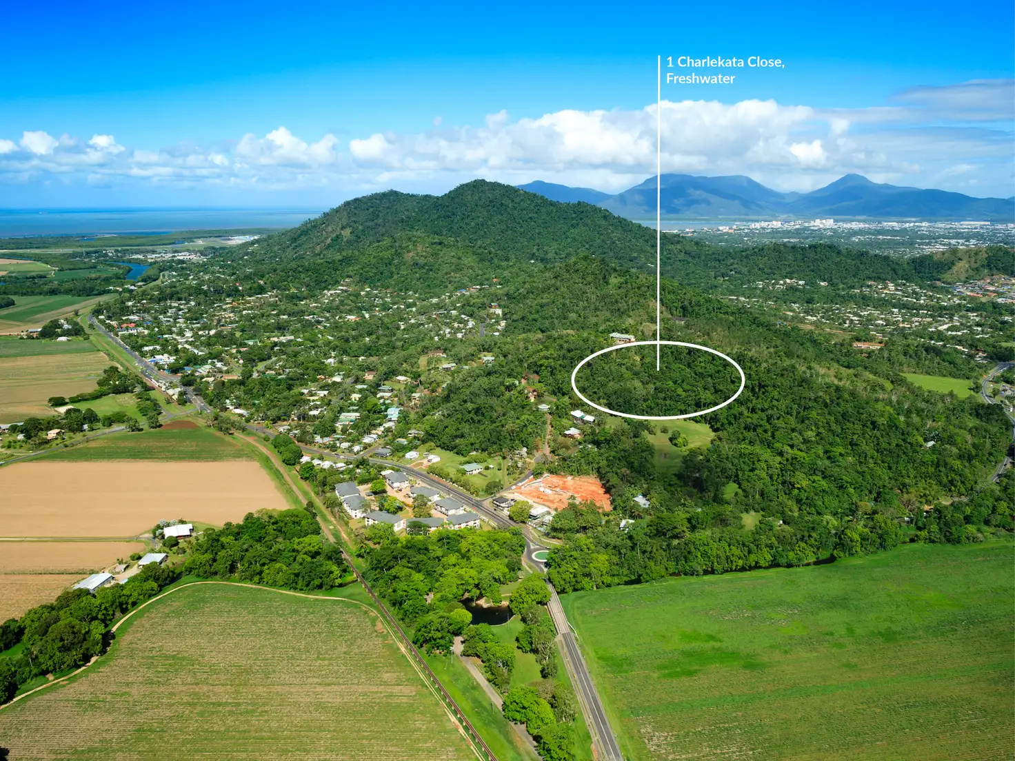 Main view of Homely land listing, 1 Charlekata Close, Freshwater QLD 4870