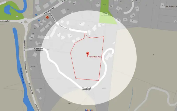 Fourth view of Homely land listing, 1 Charlekata Close, Freshwater QLD 4870