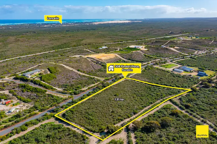 Main view of Homely land listing, 308 PINDARI Place, Karakin WA 6044