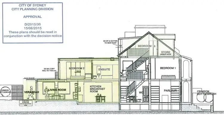 Second view of Homely terrace listing, 73 Surrey Street, Darlinghurst NSW 2010