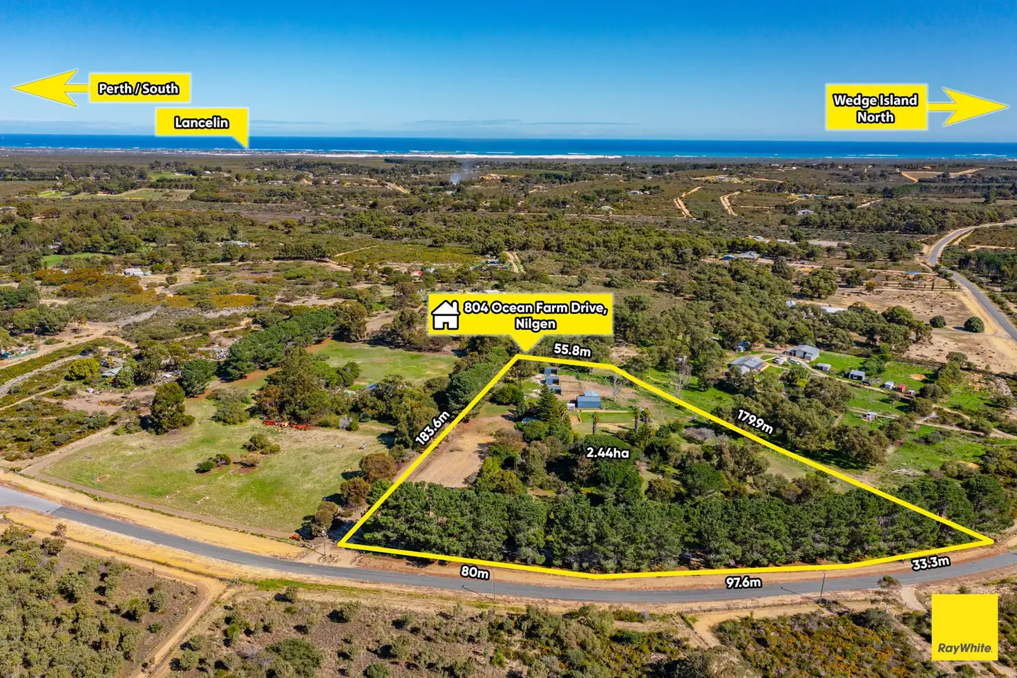 Main view of Homely land listing, 804 Ocean Farm Drive, Nilgen WA 6044