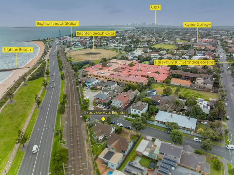 Second view of Homely house listing, 3 Seaview Avenue, Brighton VIC 3186