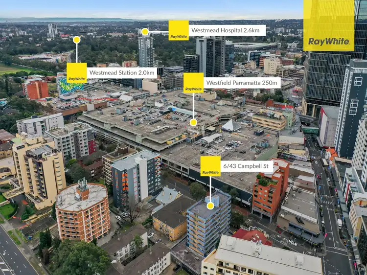 Third view of Homely apartment listing, 6/43 Campbell Street, Parramatta NSW 2150