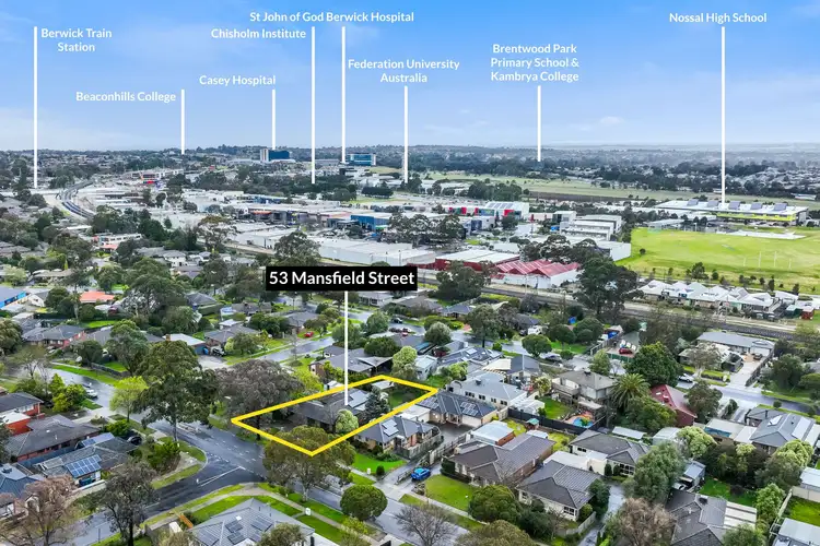 Second view of Homely house listing, 53 Mansfield Street, Berwick VIC 3806
