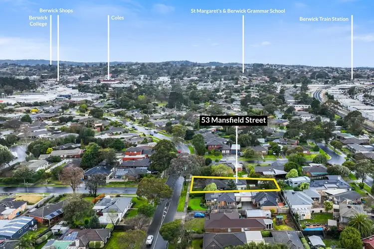 Third view of Homely house listing, 53 Mansfield Street, Berwick VIC 3806