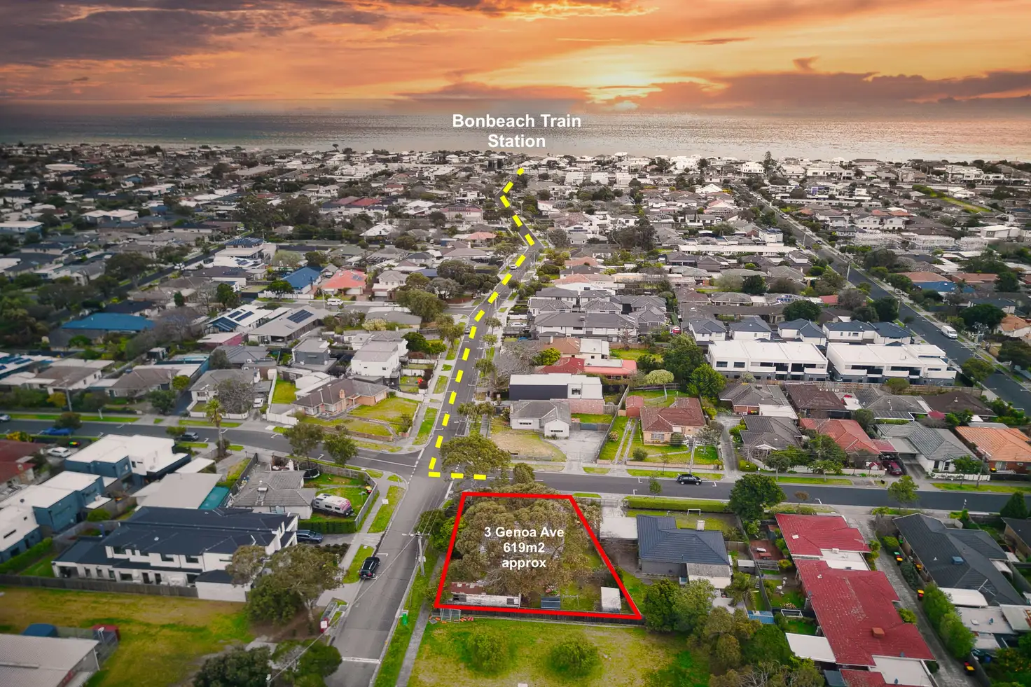 Main view of Homely house listing, 3 Genoa Avenue, Bonbeach VIC 3196