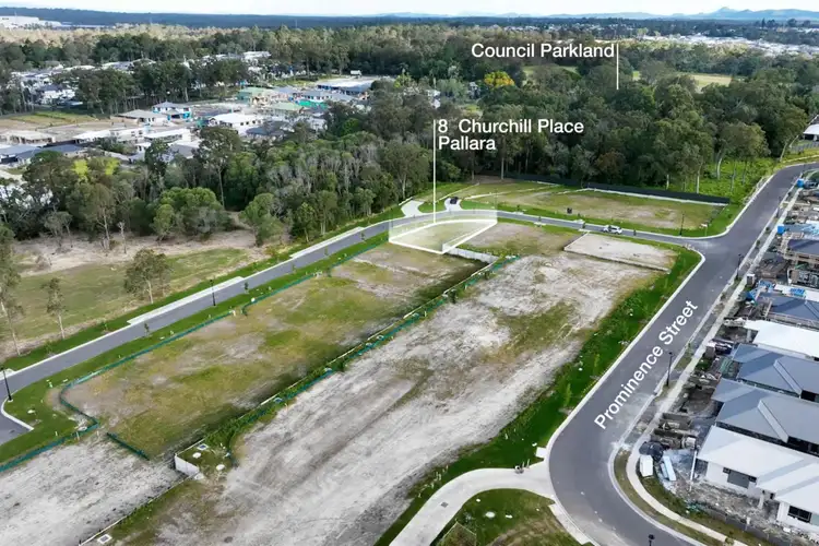 Second view of Homely land listing, 8 Churchill Place, Pallara QLD 4110