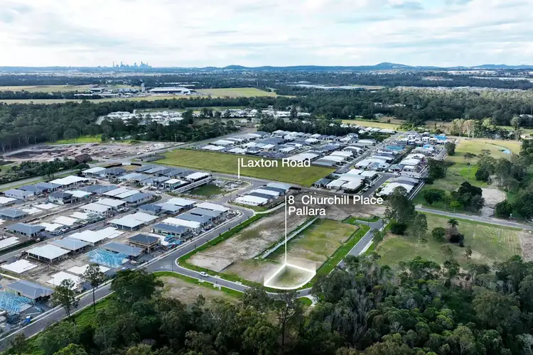 Third view of Homely land listing, 8 Churchill Place, Pallara QLD 4110