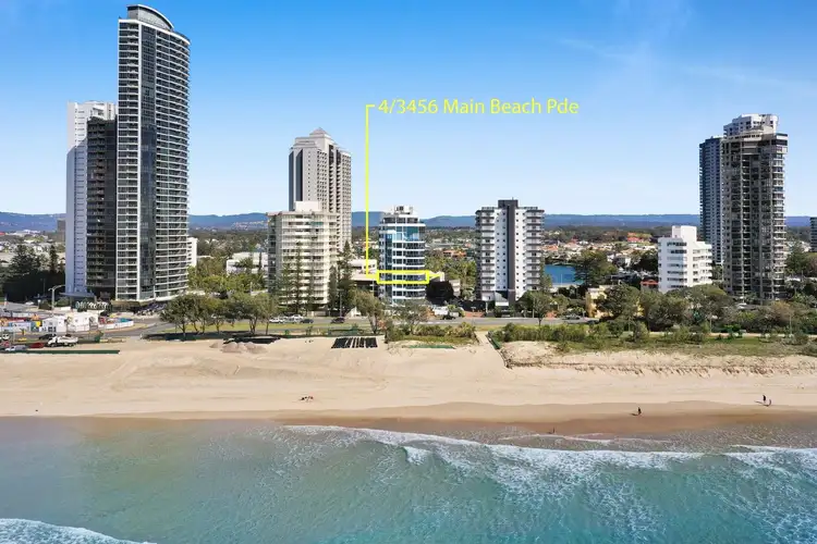 Second view of Homely apartment listing, 4/3456 Main Beach Parade, Surfers Paradise QLD 4217