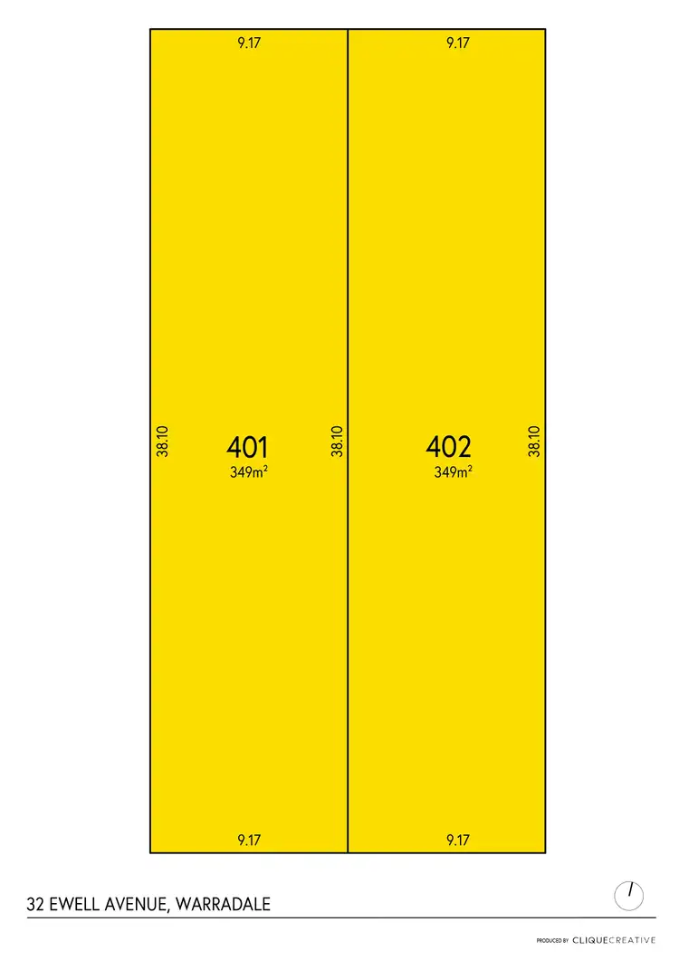 LOT 1&2, 32 Ewell Avenue, Warradale SA 5046