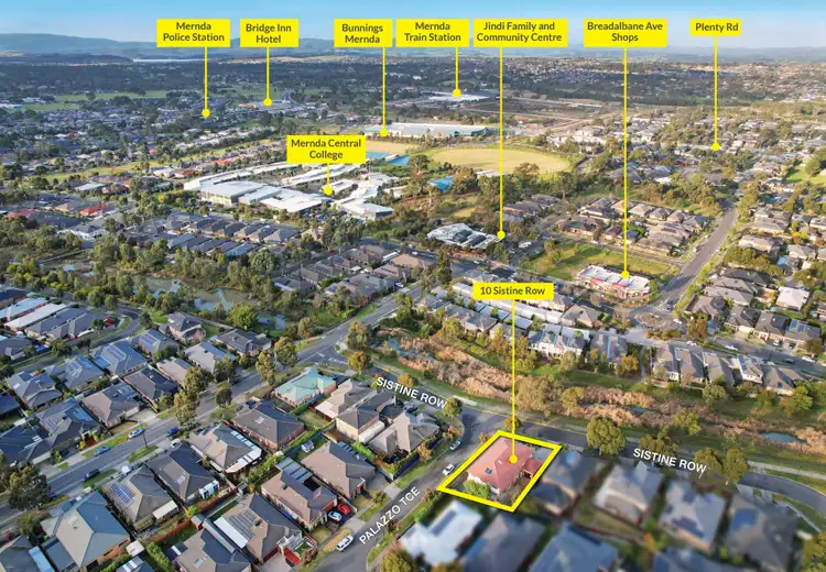Second view of Homely house listing, 10 Sistine Row, Mernda VIC 3754