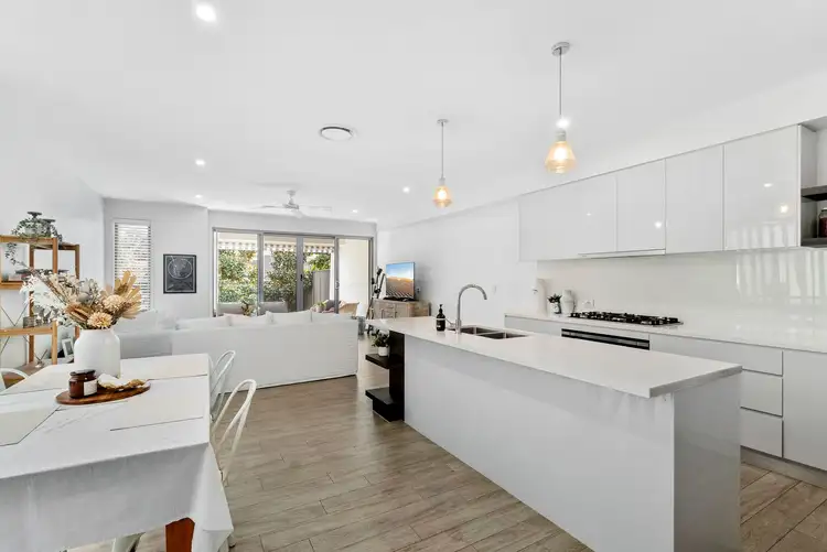 Main view of Homely semi-detached listing, 1/8 Peter Parade, Miami QLD 4220