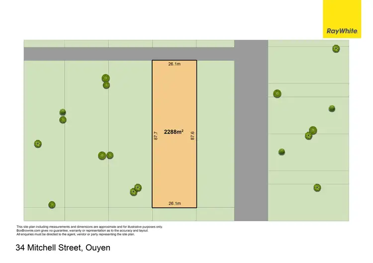 Third view of Homely land listing, 34 Mitchell Street, Ouyen VIC 3490