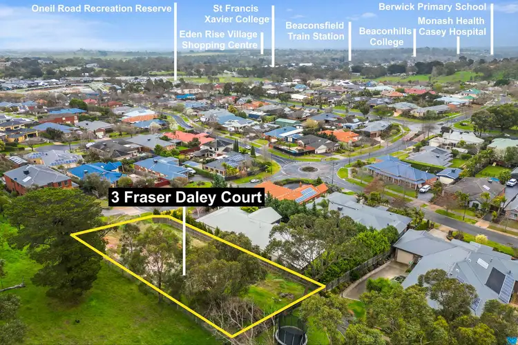 Second view of Homely land listing, 3 Fraser Daley Court, Beaconsfield VIC 3807
