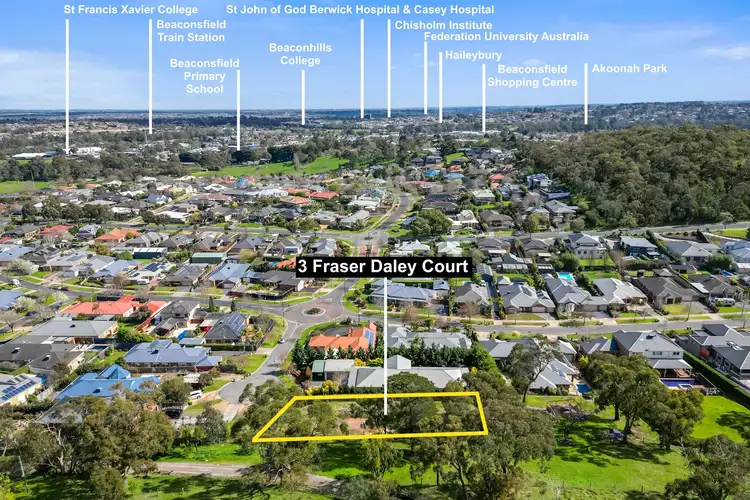 Third view of Homely land listing, 3 Fraser Daley Court, Beaconsfield VIC 3807