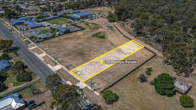 Second view of Homely land listing, 175 Olympic Parade, Kangaroo Flat VIC 3555