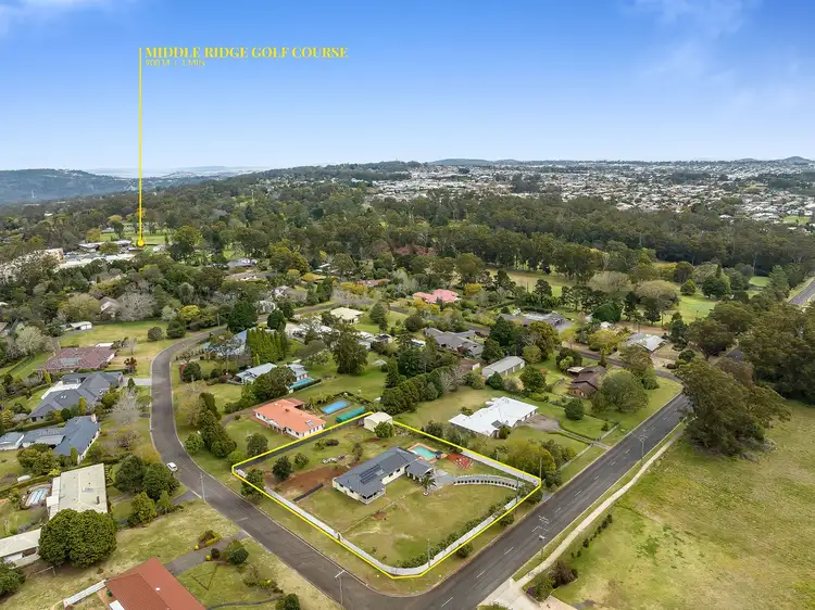 Second view of Homely house listing, 1 Golf Course Drive, Middle Ridge QLD 4350
