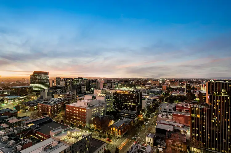 Main view of Homely apartment listing, 2002/555 Swanston Street, Carlton VIC 3053