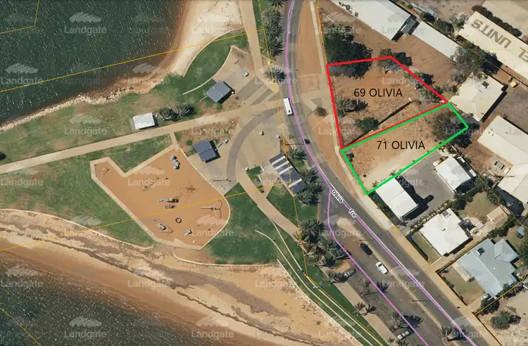 Main view of Homely land listing, 69 & 71 Olivia Terrace, Carnarvon WA 6701