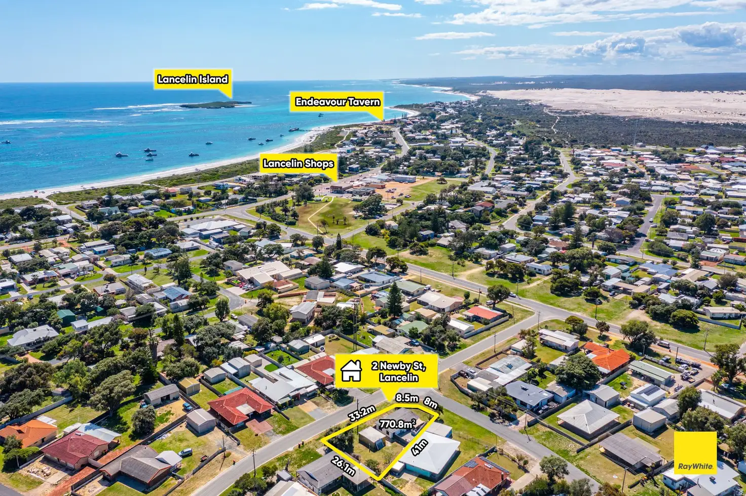 Main view of Homely house listing, 2 Newby Street, Lancelin WA 6044