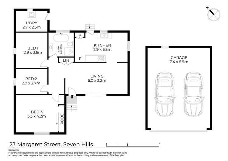Sixth view of Homely house listing, 23 Margaret Street, Seven Hills NSW 2147
