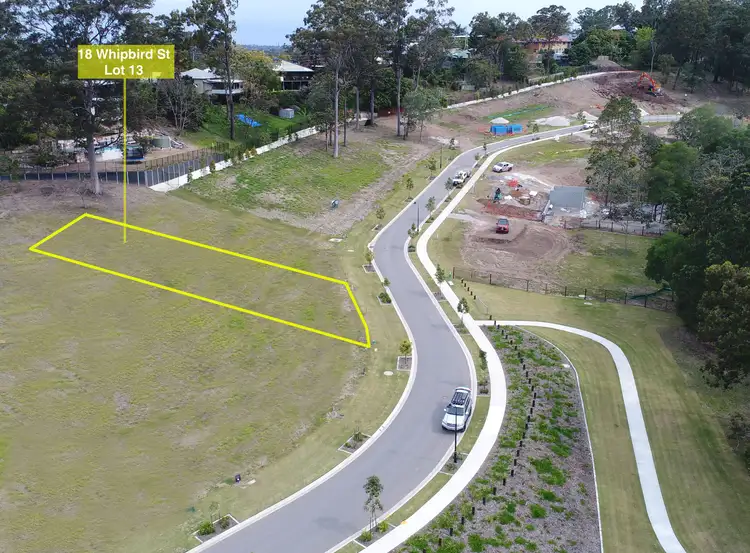 Second view of Homely land listing, 18 Whipbird Place, Oxley QLD 4075