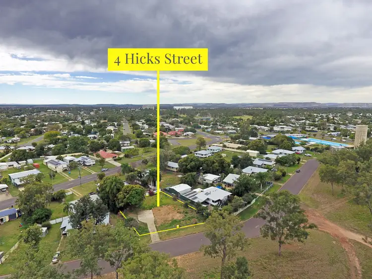 Main view of Homely land listing, 4 Hicks Street, Moura QLD 4718