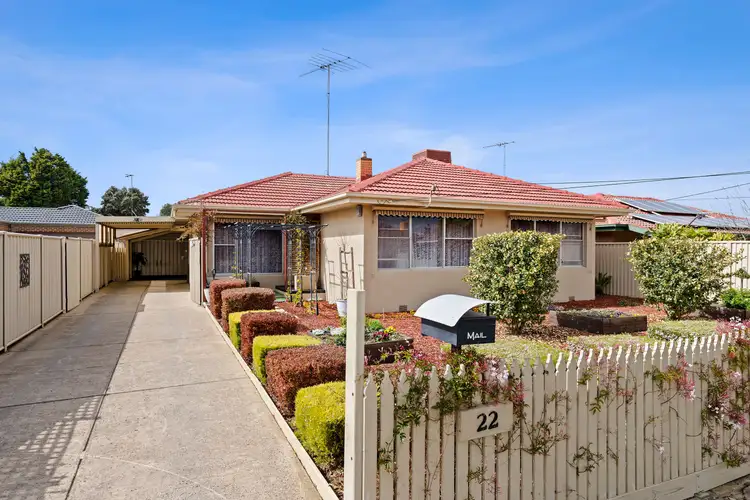 Main view of Homely house listing, 22 Talpa Crescent, Corio VIC 3214