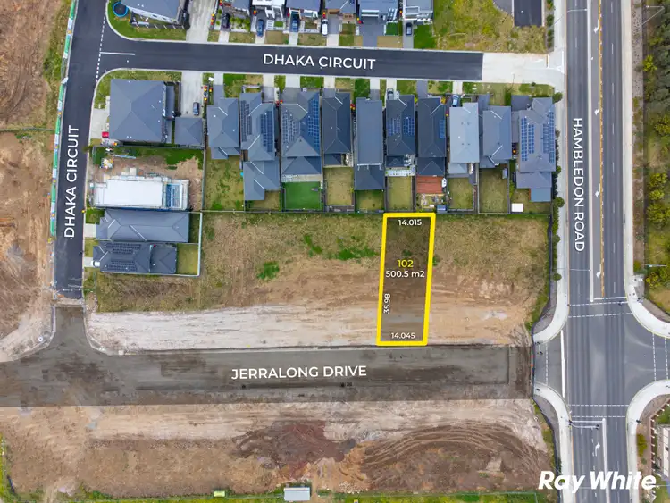 Second view of Homely land listing, LOT 102 Dhaka Circuit, Schofields NSW 2762