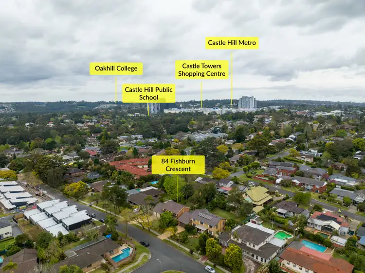 Fifth view of Homely house listing, 84 Fishburn Crescent, Castle Hill NSW 2154