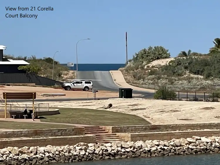 Second view of Homely land listing, 23 Corella Court, Exmouth WA 6707