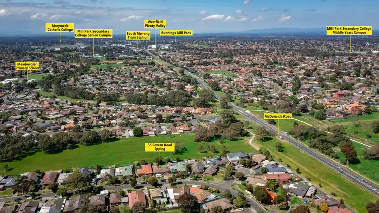 Second view of Homely house listing, 35 Severn Street, Epping VIC 3076