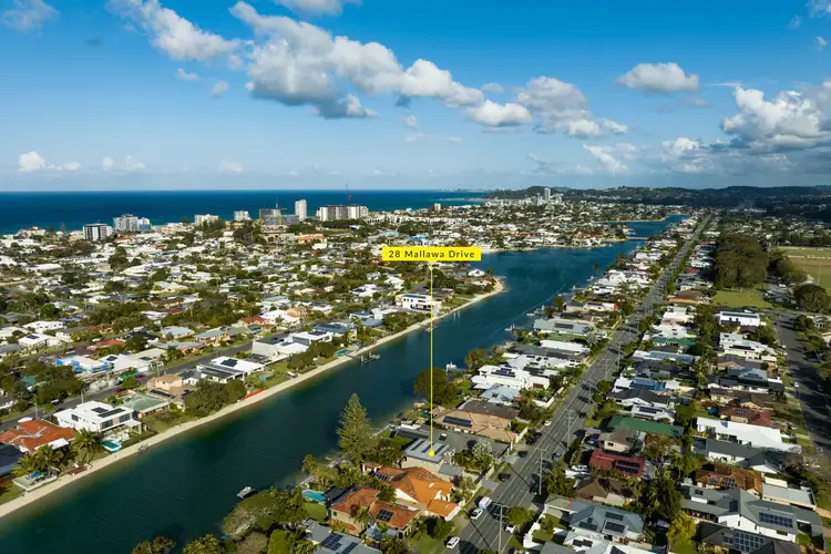 Second view of Homely house listing, 28 Mallawa Drive, Palm Beach QLD 4221