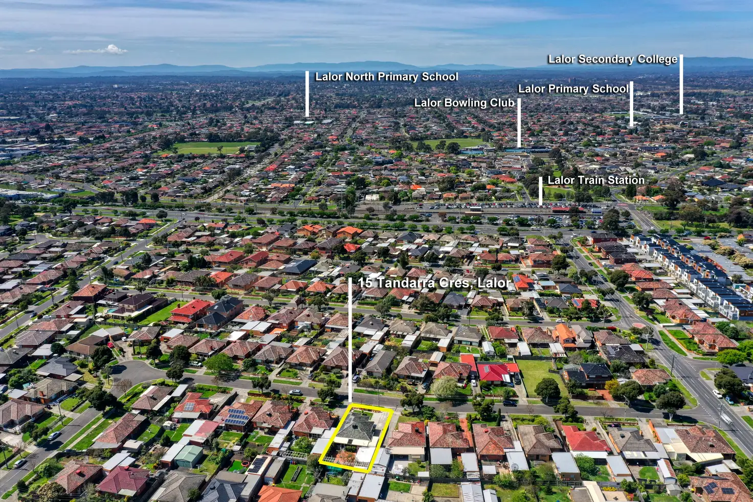 Main view of Homely house listing, 15 Tandarra Crescent, Lalor VIC 3075