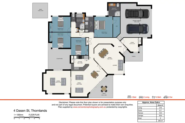 Fourth view of Homely house listing, 4 Dasen Street, Thornlands QLD 4164
