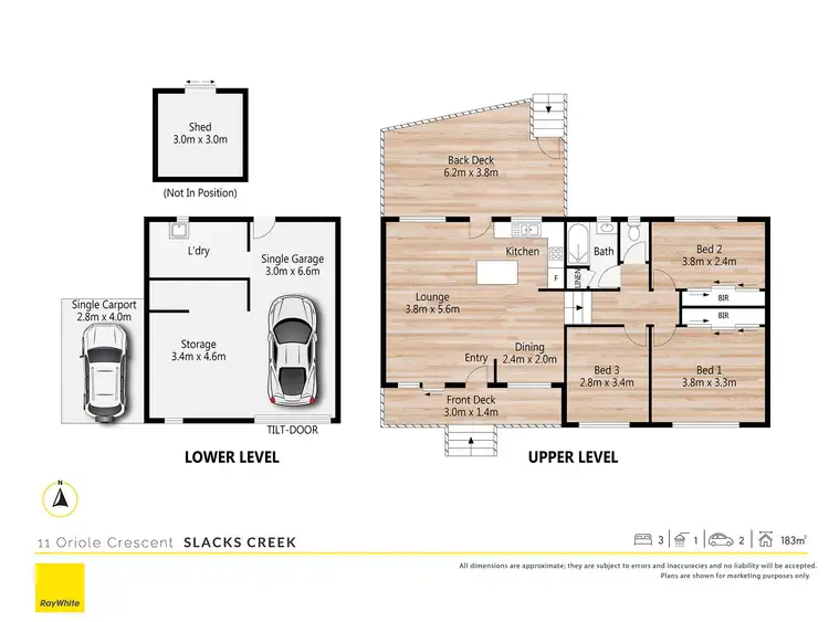 Second view of Homely house listing, 11 Oriole Crescent, Slacks Creek QLD 4127