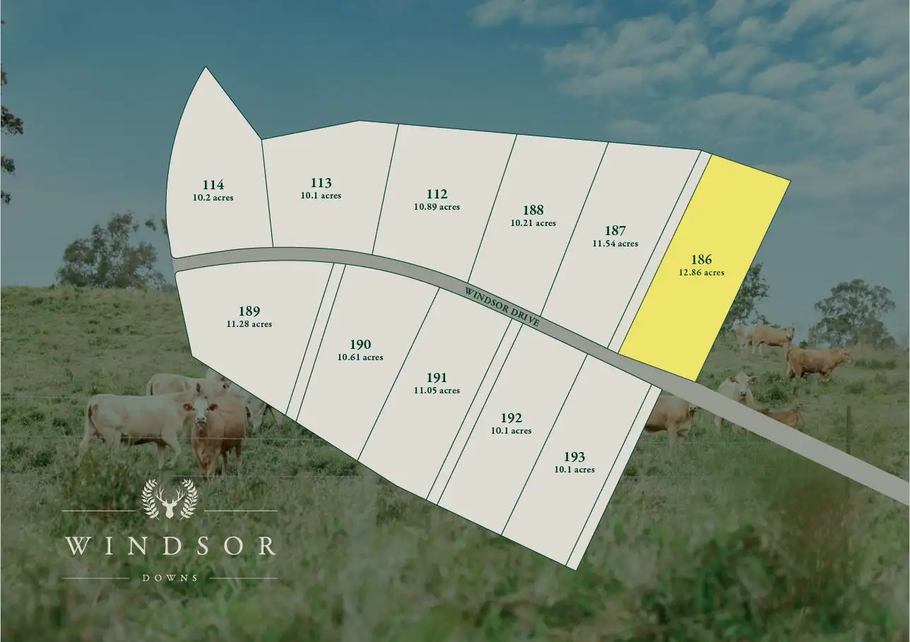 Main view of Homely rural property listing, Lot 186 Windsor Drive, Mount Hallen QLD 4312