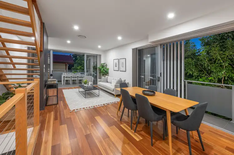 Second view of Homely townhouse listing, 1/10 Hilda Street, Hamilton QLD 4007