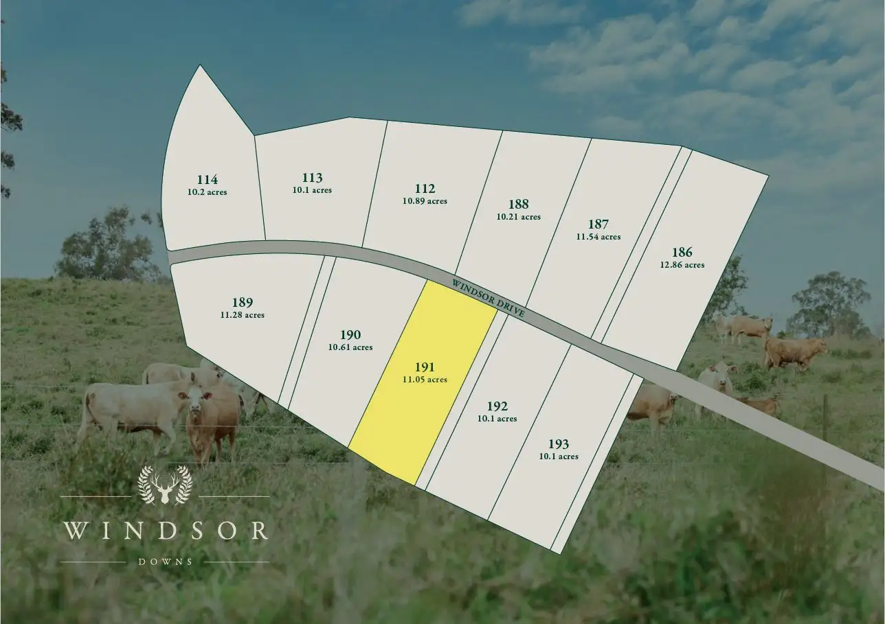 Main view of Homely rural property listing, Lot 191 Windsor Drive, Mount Hallen QLD 4312