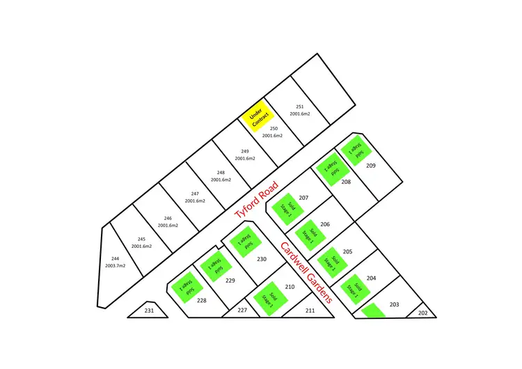 Second view of Homely land listing, 13 (Lot 250) Tyford Road, Dongara WA 6525