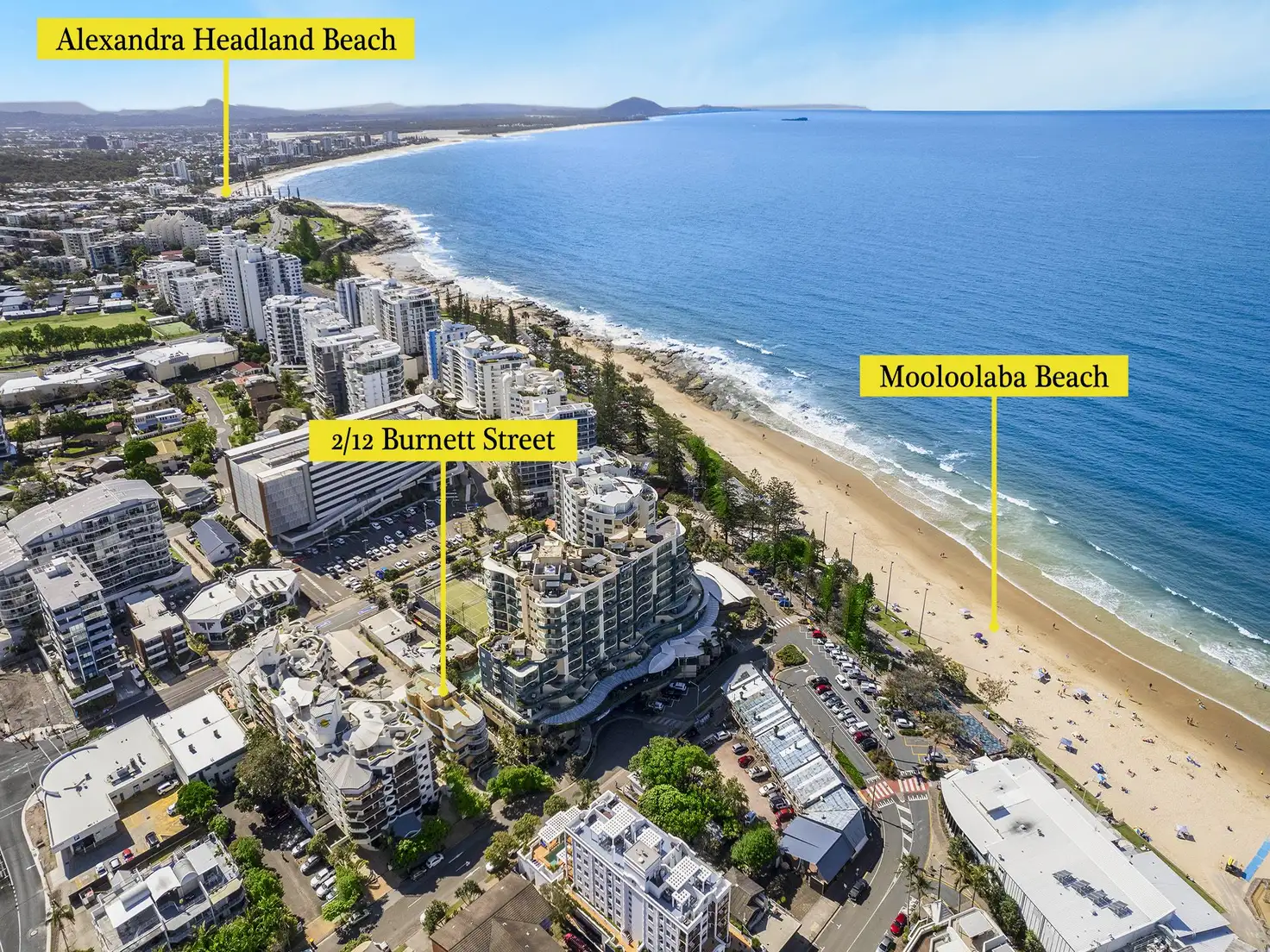 Main view of Homely unit listing, 2/12 Burnett Street, Mooloolaba QLD 4557